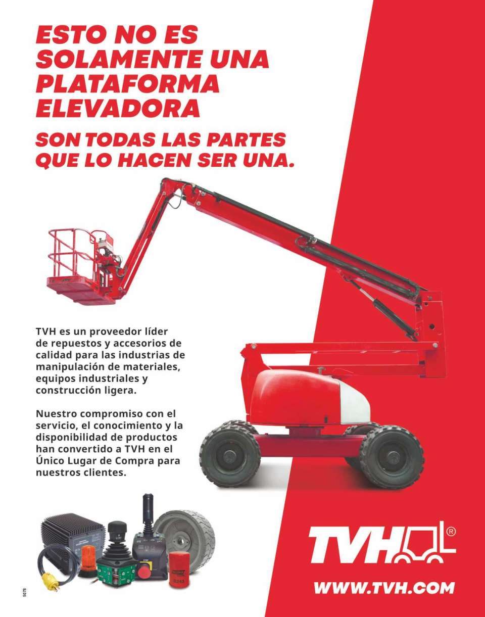 TVH es la respuesta para todas sus necesidades de partes de equipos industriales ofreciendo Un Solo Lugar de Compra con mas de 8 millones de partes disponibles.