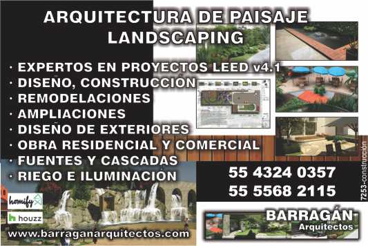 Proyecto y Construccion, Proyecto Leed, Arquitectura de Paisaje, Diseño, Remodelaciones, Ampliaciones, Diseño de Exteriores, Obra Residencial y Comercial