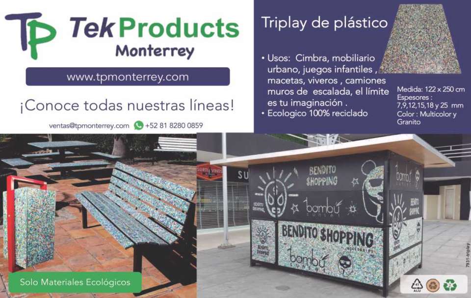 Tabla de Madera Plastica, Articulos de seguridad vial, estacionamientos, mobiliario urbano, postes de madera plastica, reductores de velocidad, topes viales, triplay de plastico para cimbra.