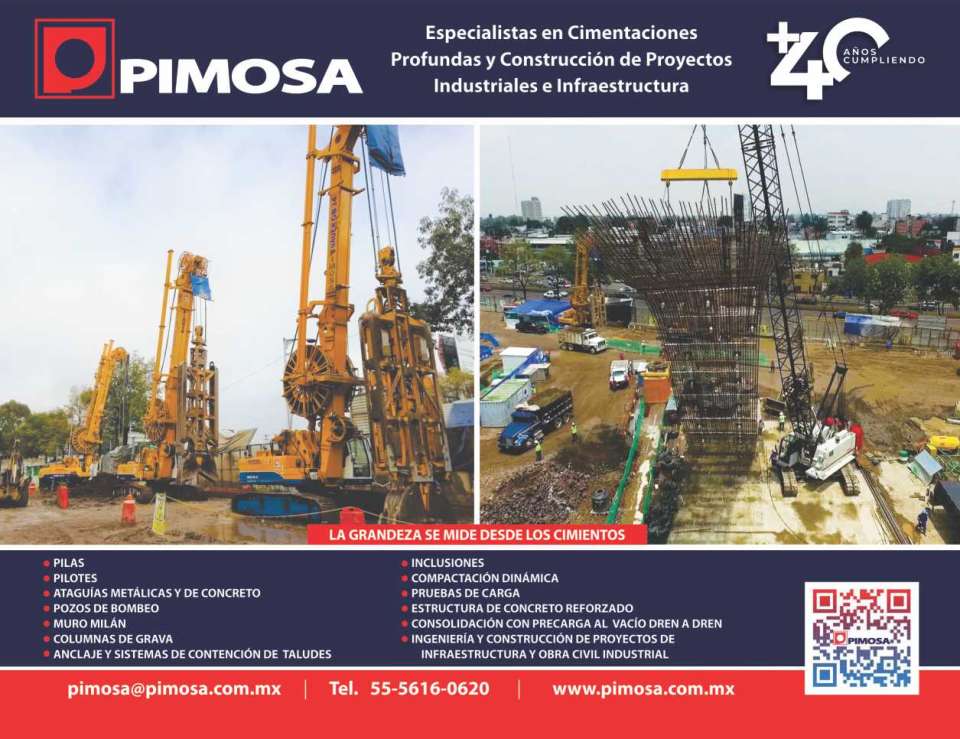 Piles, Piles, Metallic and Concrete Coffin, Pumping Wells, Milan Wall, Gravel Columns, Anchoring and Slope Containment Systems, Inclusions, Dynamic Compaction, Load Testing